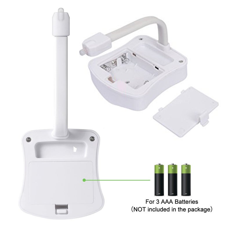 Ailun Toilet Night Light Motion Activated LED Light 16 Colors Changing Toilet Bowl Illuminate Nightlight for Bathroom Battery Not Included Perfect Decorating Combination with Faucet Light [2 Pack] - Image 4